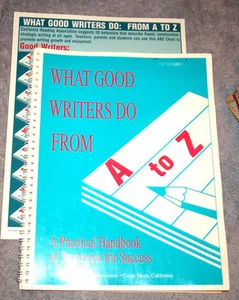 What GOOD WRITERS Do From A to Z, Practical Handbook, Success Strategies, Begley - Picture 1 of 1