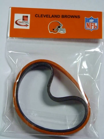 Cleveland Browns 2 Rubber Wristbands New Cover