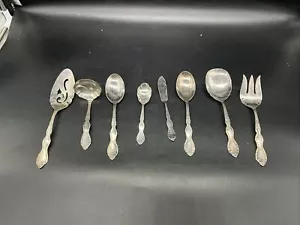 Set di porzioni per posate a scelta Oneida Flirttation Silverplate 1881 Rogers - Foto 1 di 12