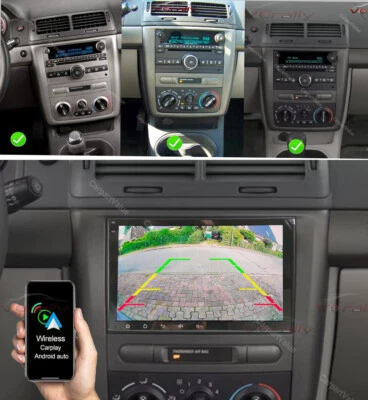 8" Car Radio with Apple CarPlay Android Auto For Chevrolet Cobalt 2008 2009 Foto 1 de 4