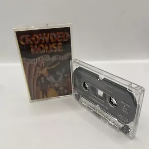 VINTAGE CROWDED HOUSE CASSETTE TAPE USA Import Rare - Picture 1 of 9