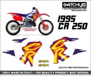 Kompatibles Aufkleberkit Honda CR 250 R 1995 Replica Grafiken Dekore - Bild 1 von 1