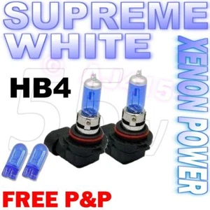 Supreme White Xenon Bulbs HB4 9006 For Hyundai Coupe - Picture 1 of 1