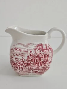 Enoch Wedgwood (Tunstall) England Milk Can - Dickens Coaching Days - Bild 1 von 8