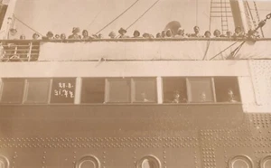 REAL PHOTO - "Bon Voyage" - Picture 1 of 2