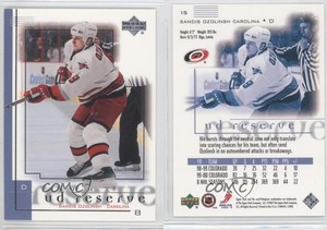 2000-01 Upper Deck Reserve Sandis Ozolinsh #15