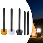 Camping Gas Tank Lamp Holder, Extendable Pole with 1/4 Inch Thread, Practical,