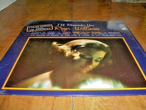 ROGER WILLIAMS-"I'LL REMEMBER YOU"-VINYL LP-1966-KAPP KS-3470-STEREO-USED - Imagen 1 de 3