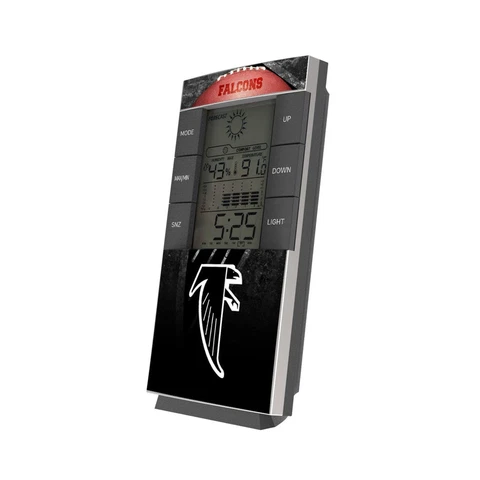 Atlanta Falcons Classic Legendary Digital Desk Clock Cover