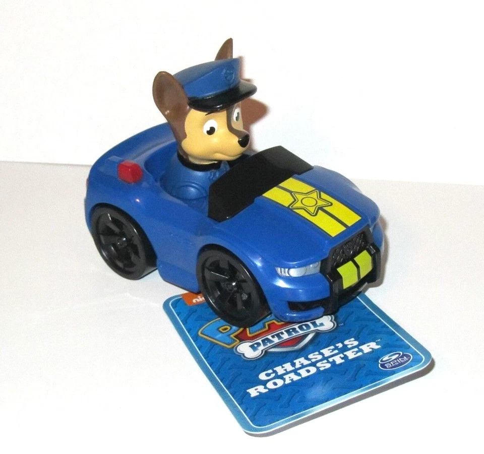 Nickelodeon Paw Patrol CHASE'S ROADSTER ~ NUEVO CON ETIQUETAS ~ Spin Master ~ Chase Foto 1 de 1