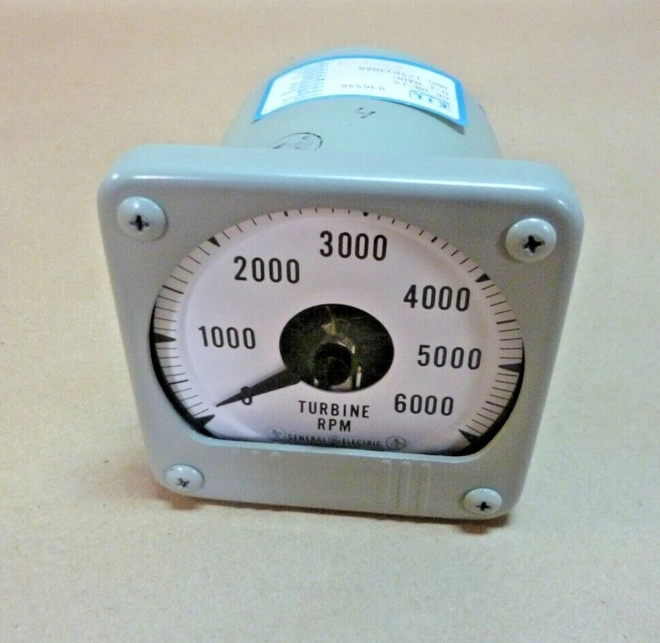 NAVAL SHIPS TURBINA RPM / CALIBRE TACÓMETRO 125D33ARP3, 6620-01-074-2526  Foto 1 de 4