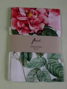 Ambiente Geschirrtuch Rosen AMBER Blumen Geschirrhandtuch Küche 100 % - Bild 1 von 2
