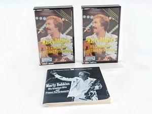 Marty Robbins~His Greatest Hits and Finest Performances~Two Cassette Set - Picture 1 of 4