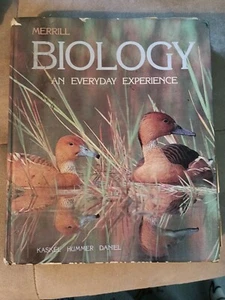 Merrill Biology An Everyday Experience 1988 Textbook Vintage - Picture 1 of 12