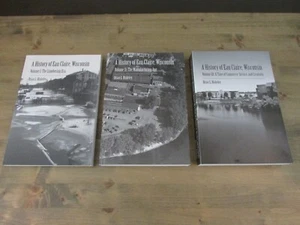 A History of Eau Claire Wisconsin - Ein 3-bändiges Set von Brian Blakeley - NEU - Bild 1 von 11