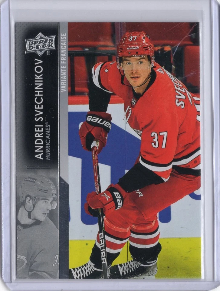 2021-22 ANDREI SVECHNIKOV UPPER DECK FRENCH PARALLEL - Image 1 of 1