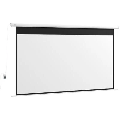 DecHome Telo per Proiettore 120" 16:9 Motorizzato con Telecomando Bianco 1WTW57F - Immagine 1 di 4