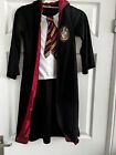 Fancy Dress Dressing Up Harry Potter Robe + T-Shirt Tie 9 10 9-10 Years Vgc