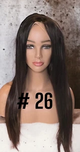 Lace Front Human Hair Wig 22” - Picture 1 of 7