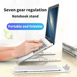  Portable Folding Adjustable Laptop Stand - Picture 1 of 7