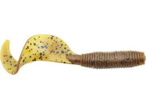 Zoom Fat Albert Curly Tail Grub 3 inch Soft Plastic Grub 10 pack - Bass Bait - Picture 1 of 6