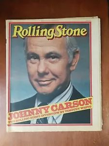 Vintage Rolling Stone Magazin 22. März 1979 #287 Johnny Carson ohne Etikett - Bild 1 von 1