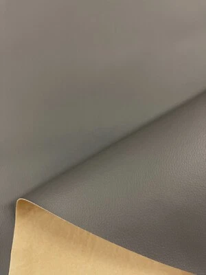 Tela de vinilo autoadhesiva 45+ colores imitación cuero 56" ancho continuo por yarda Foto 1 de 4