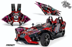Roadster Graphics Decal TRIM Kit For Polaris Slingshot SL 15-22 FRENZY RED - Picture 1 of 2