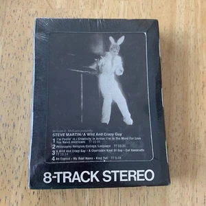 Steve Martin- A Wild And Crazy Guy 8-track tape- Factory Sealed! - Picture 1 of 7