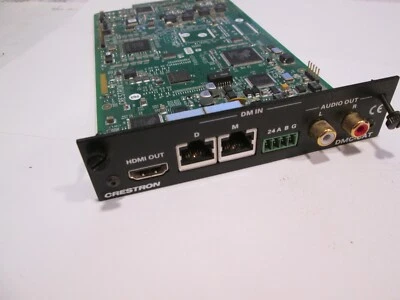 Crestron DMC-CAT Input Card for DM 8x8 16x16 32x32 Matrix Switches - Image 1 of 4