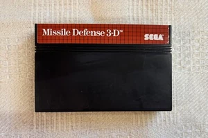Missile Defense 3-D (Sega Master, 1987) funktionstüchtig, nur Spielkassette  - Bild 1 von 4