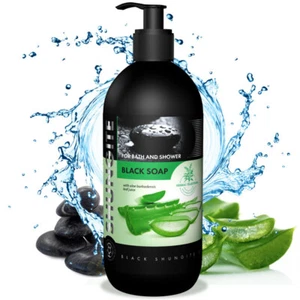 Flüssigseife Schwarze für Dusche und Bad Мыло Шунгит 500 ml - Picture 1 of 1