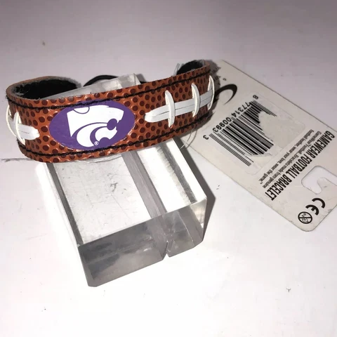 Kansas State Wildcats Wristband Gamewear NCAA Football Sports Bracelet Cover