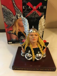 Earth, Thor, Goddess of Thunder Limited Ed. Resin Bust, Alex Ross Design - Picture 1 of 9