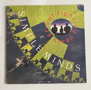 SIMPLE MINDS Street Fighting Years LP GATEFOLD SLEEVE 33rpm 12" UK 1989 VG+/EX - Picture 1 of 7