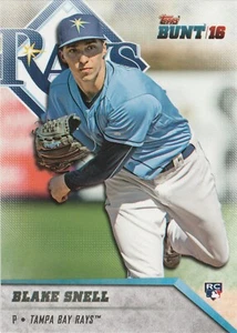2016 - Topps - Bunt - Karte #19 - Blake Snell - Rookie Card - Tampa Bay Rays - Bild 1 von 4