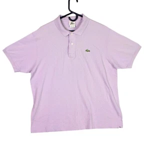 Lacoste Herren Poloshirt Lila Lavendel Kurzarm Pullover Golf Gr. 6 Baumwolle - Bild 1 von 11