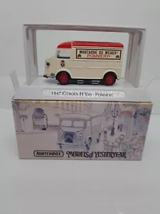MATCHBOX Model Of Yesteryear YTF-6 1947 CITROEN TYPE 'H' VAN POMMERY France New - Picture 1 of 7