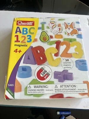 Pädagogisch Quercetti Abc 123 Magnetische 5465 - Bild 1 von 2