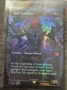Dark Confidant (Borderless) (Foil) Magic MTG Final Fantasy 0334 - Picture 1 of 1