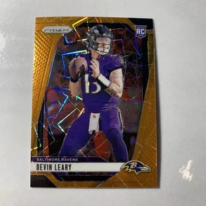 2024 Panini Prizm - Rookies Devin Leary #327 Lazer Prizm (RC) - Bild 1 von 2