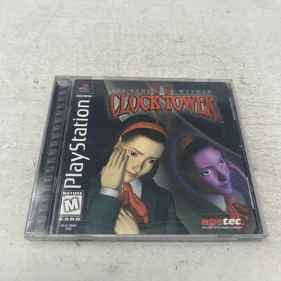 Clock Tower II: The Struggle Within Sony PlayStation 1 PS1 Complete With Manual - Image 1 of 4