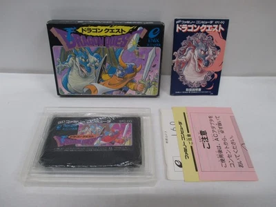 NES -- DRAGON QUEST 1 -- Famicom, JAPAN Game. ENIX. 10388 - Image 1 of 4