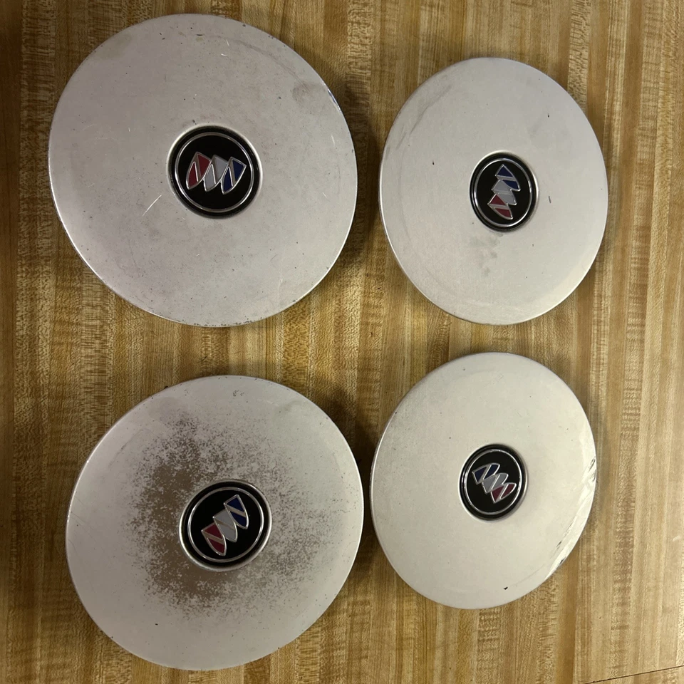 Buje de cubierta de tapa central Buick Park Avenue 1991-1995 25605038 conjunto de (4) pares OEM Foto 1 de 2