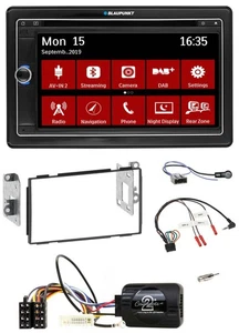 Blaupunkt Bluetooth DAB 2DIN USB DVD Lenkrad Autoradio für Nissan Qashqai J10 07 - Bild 1 von 12