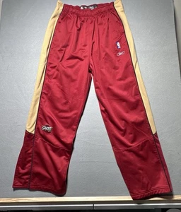 Vintage Reebok Cleveland Cavaliers Warm Up Pants Size XL Snap Sides Tear Away - Picture 1 of 9