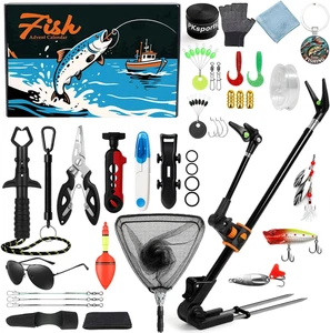 Calendario Dell'Avvento Pesca Uomo - 24 Giorni Di Attrezzatura Da Pesca Professi - Foto 1 di 12