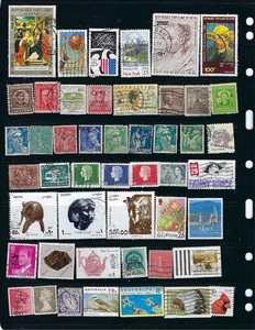 WELTWEIT: 1 Scan früher Briefmarken gut gebraucht/neu 101308 - Bild 1 von 1