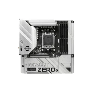 MSI B650M PROJECT ZERO AMD Socket AM5 Socket AM5 128 GB DDR5-SDRAM 128 GB - Picture 1 of 1