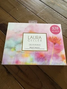 Laura Geller The Wearables*BEAUTY BASICS 12 Multi Finish Eyeshadows 18g NIB - Picture 1 of 9